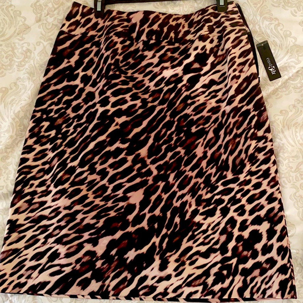 Animal Print Skirt